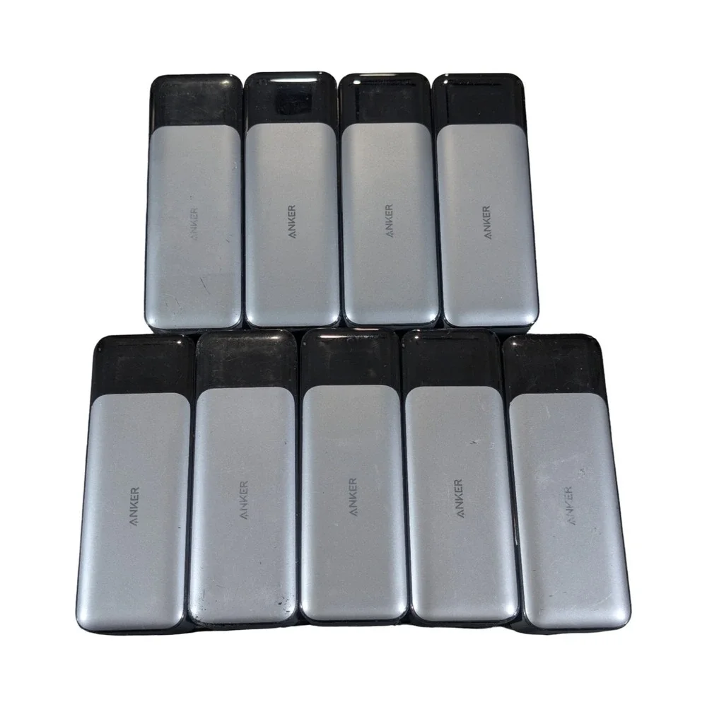 BbAP (Lot Of 9) Anker 737 Power Bank 140W Max Fast Charge 24kmAh (Parts Only)